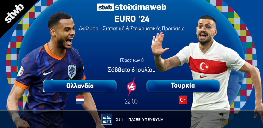 Οι 8 μονομάχοι του Euro - Φαβορί και πιθανές εκπλήξεις 4 Ολλανδία vs Τουρκία