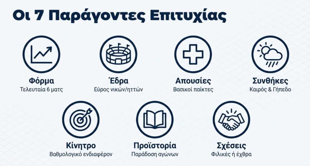 Ευρωπαϊκό Χάντικαπ 7 κριτήρια επιτυχίας